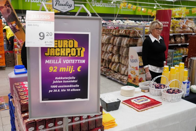 Suomalainen Eurojackpot Voittaja: 40 000 € Palkinto Suomalainen Eurojackpot Voittaja: 40 000 € Palkinto