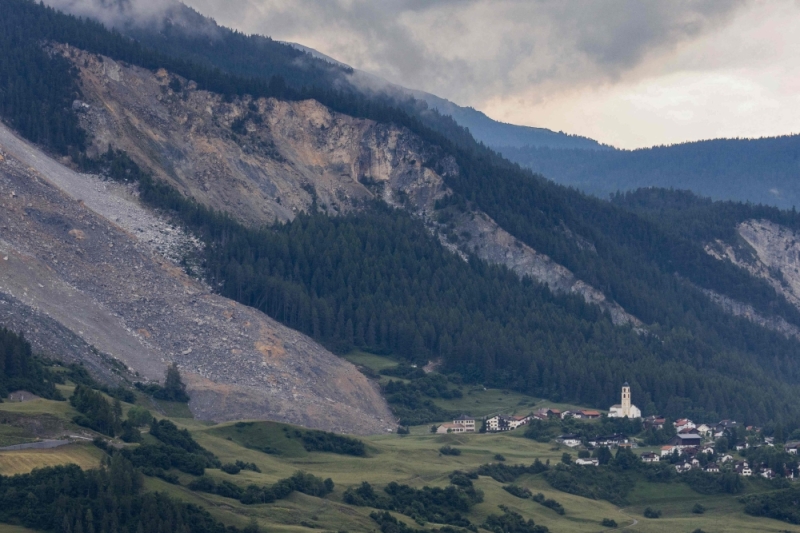 Swiss Village Evacuated Amidst Growing Landslide Risk Swiss Village Evacuated Amidst Growing Landslide Risk