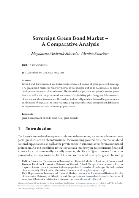Swissquote Bank: Sovereign Bond Market Analysis And Outlook Swissquote Bank: Sovereign Bond Market Analysis And Outlook