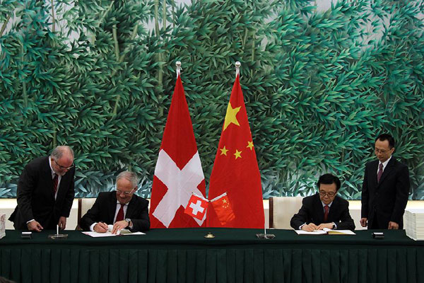 Switzerland And China Advocate For Tariff Dialogue Switzerland And China Advocate For Tariff Dialogue