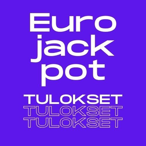 Tarkista Eurojackpotin Numerot Ilta-Sanomista