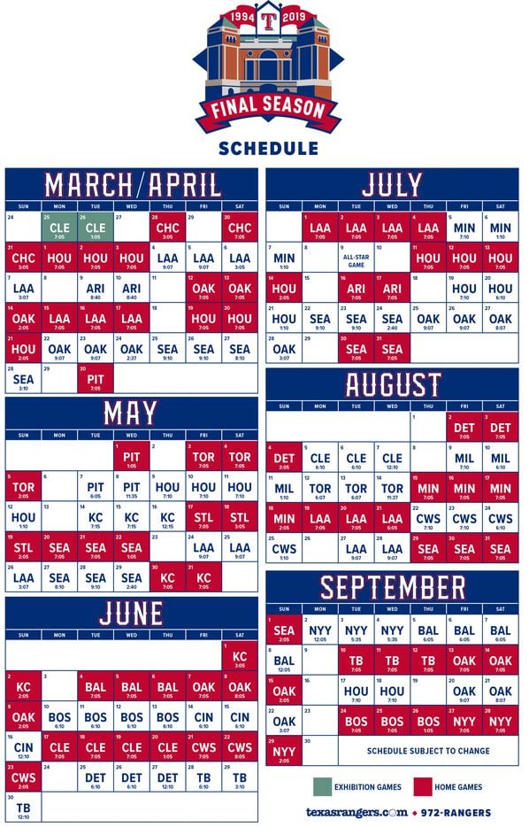 Texas Rangers 2025 Season: Complete Guide To Watching Every Game Texas Rangers 2025 Season: Complete Guide To Watching Every Game
