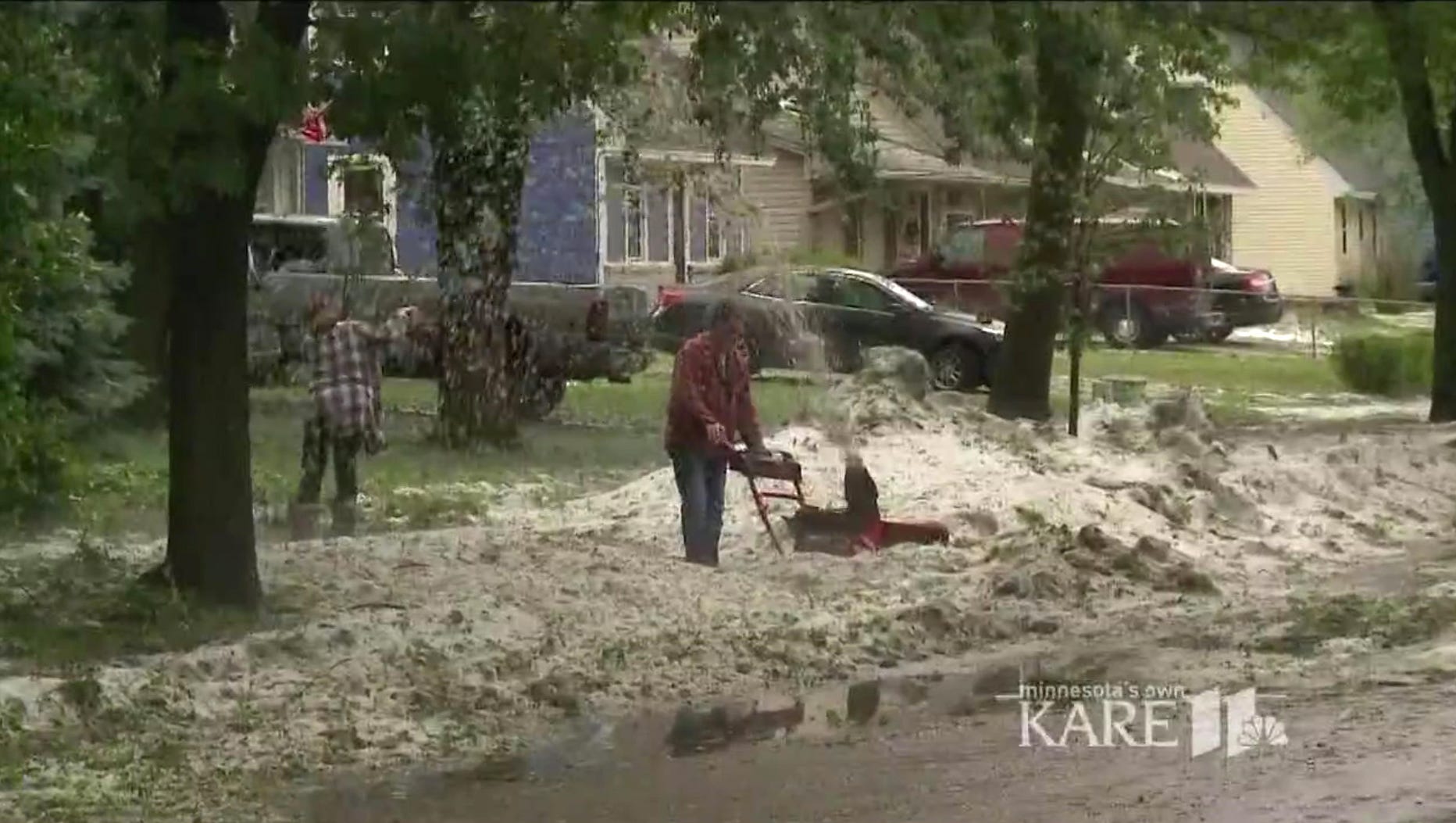 The Devastating Effects Of Summer Hailstorms On Pools And Gardens The Devastating Effects Of Summer Hailstorms On Pools And Gardens