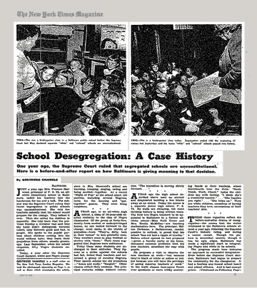 The Impact Of The Justice Department's School Desegregation Decision The Impact Of The Justice Department's School Desegregation Decision