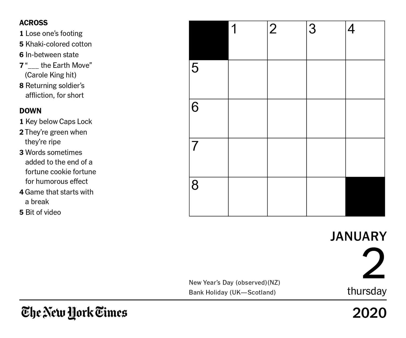 Today's NYT Mini Crossword (May 7): Answers And Detailed Explanations Today's NYT Mini Crossword (May 7): Answers And Detailed Explanations