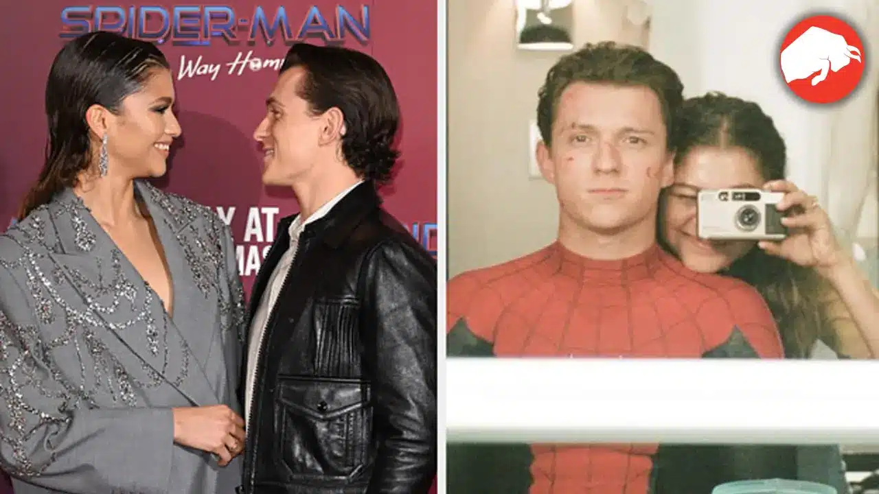 Tom Holland Supports Zendaya On Euphoria Set Following Engagement Announcement Tom Holland Supports Zendaya On Euphoria Set Following Engagement Announcement