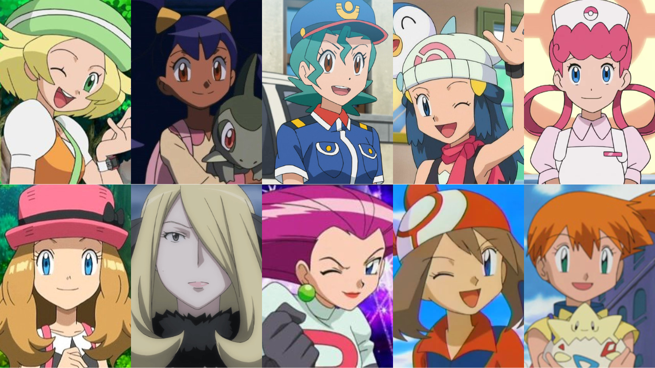 Top 10 Best Female Pokémon Characters Top 10 Best Female Pokémon Characters