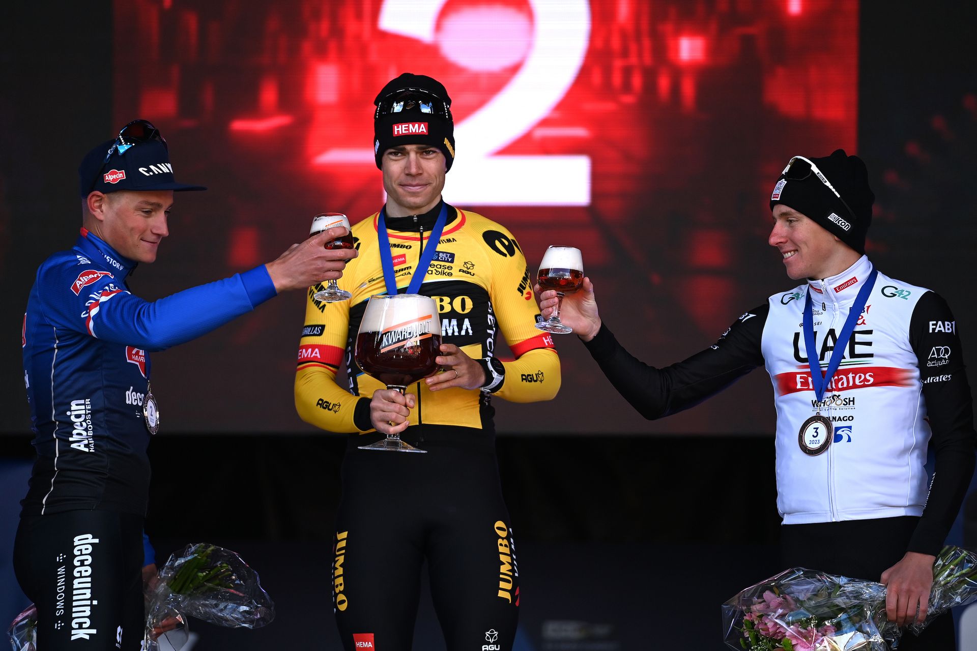 Tour Of Flanders: Pogačar Secures Second Win, Van Der Poel's Record Unbroken