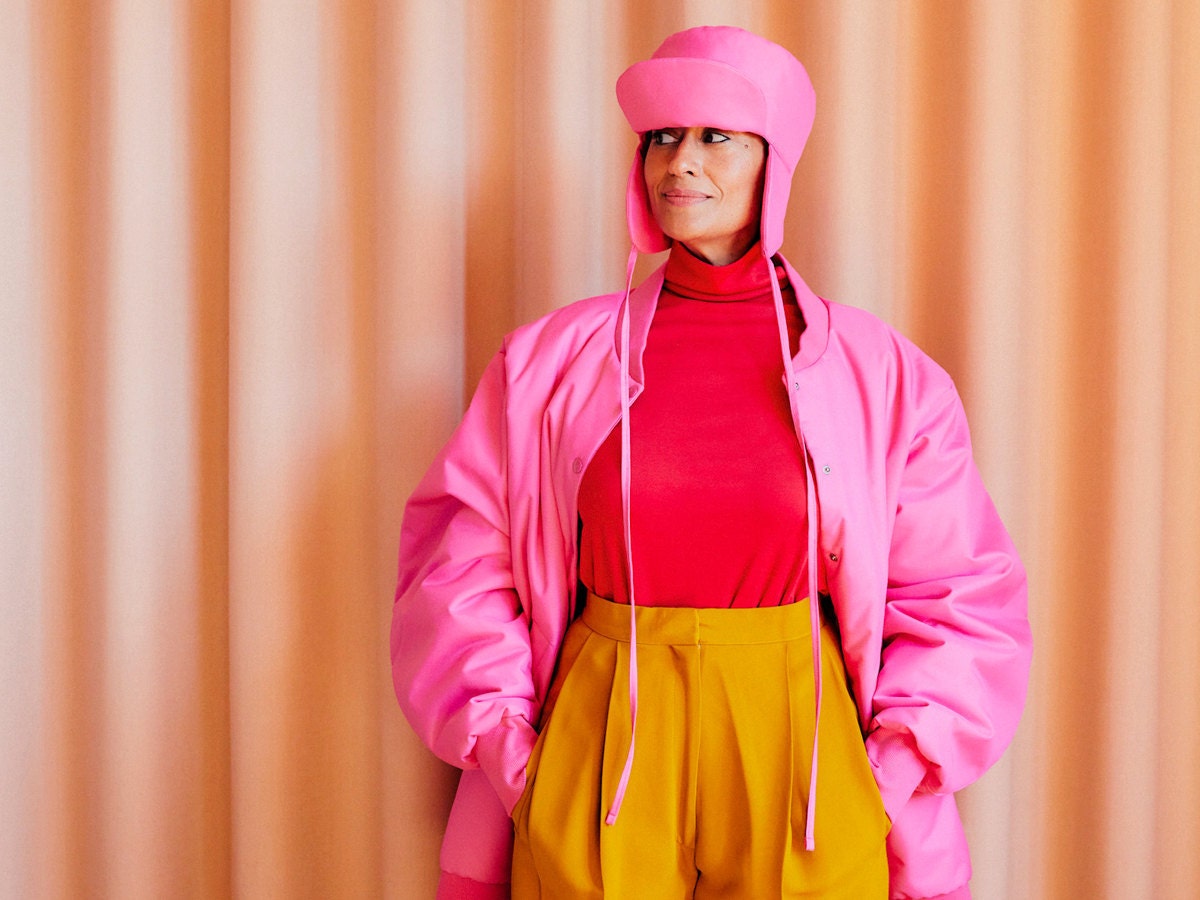 Tracee Ellis Ross's Two Looks: One Stunning Liquid Leather Dress Tracee Ellis Ross's Two Looks: One Stunning Liquid Leather Dress