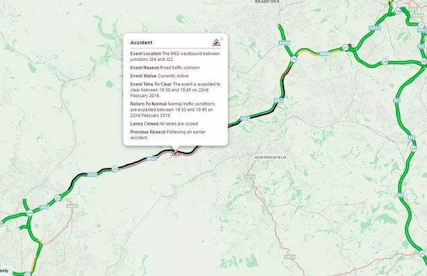 Traffic Alert: M62 Westbound Closed - Manchester To Warrington Resurfacing Traffic Alert: M62 Westbound Closed - Manchester To Warrington Resurfacing