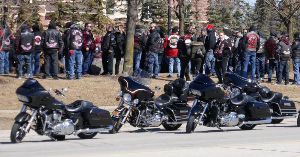Tribute Paid To Deceased Hells Angels Biker Following Crash Tribute Paid To Deceased Hells Angels Biker Following Crash
