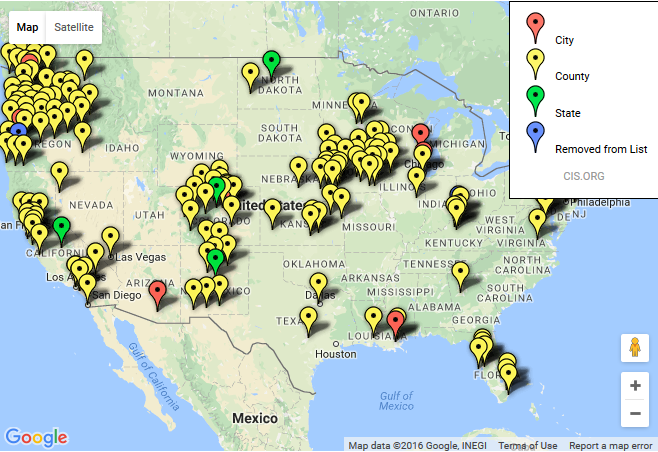 Trump Administration Releases List Of Targeted Sanctuary Cities And Counties Trump Administration Releases List Of Targeted Sanctuary Cities And Counties