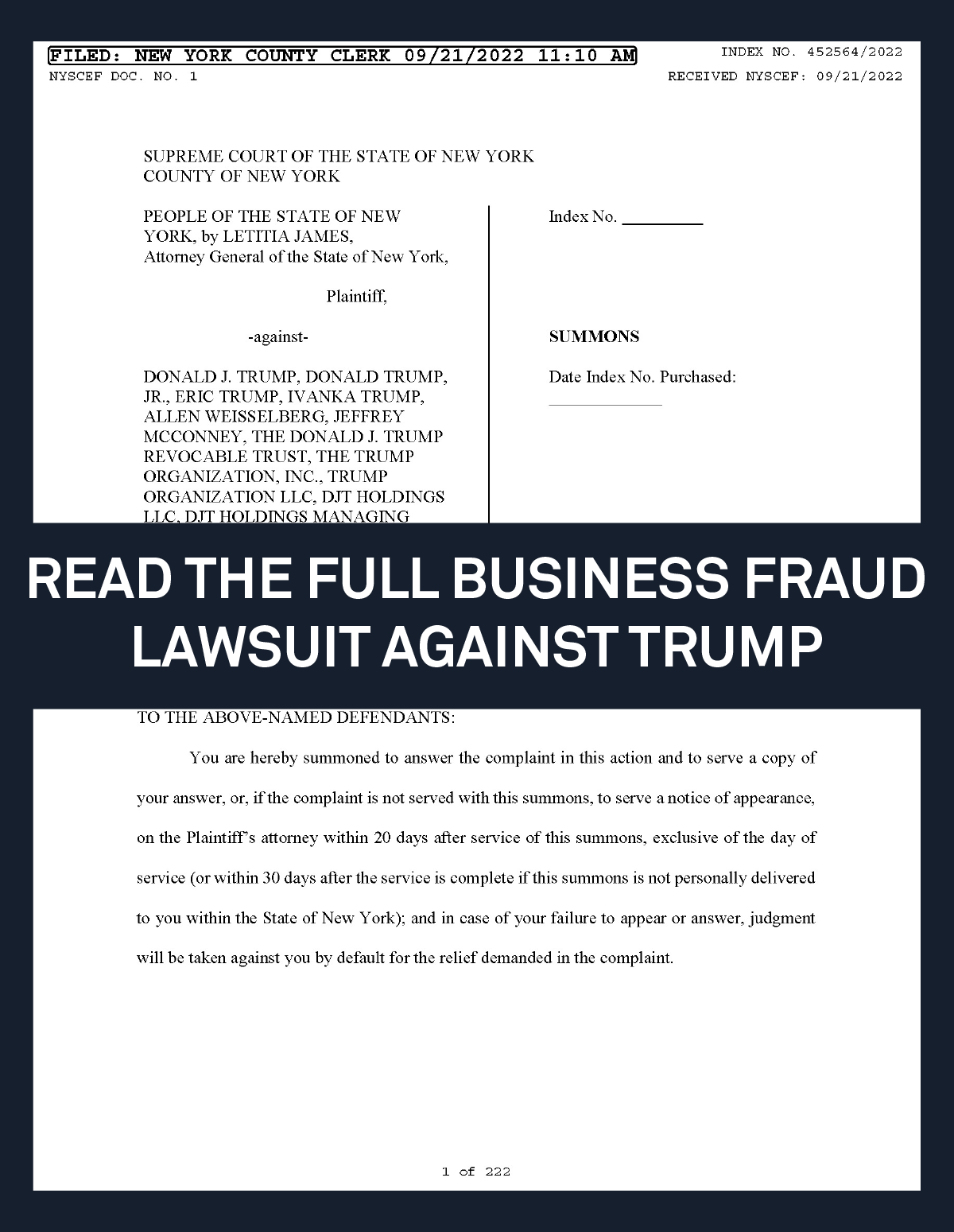 Trump Loses Again In Lawsuit Targeting Elite Firms