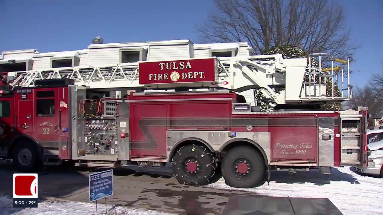Tulsa Firefighters Respond To 800+ Winter Weather Calls Tulsa Firefighters Respond To 800+ Winter Weather Calls