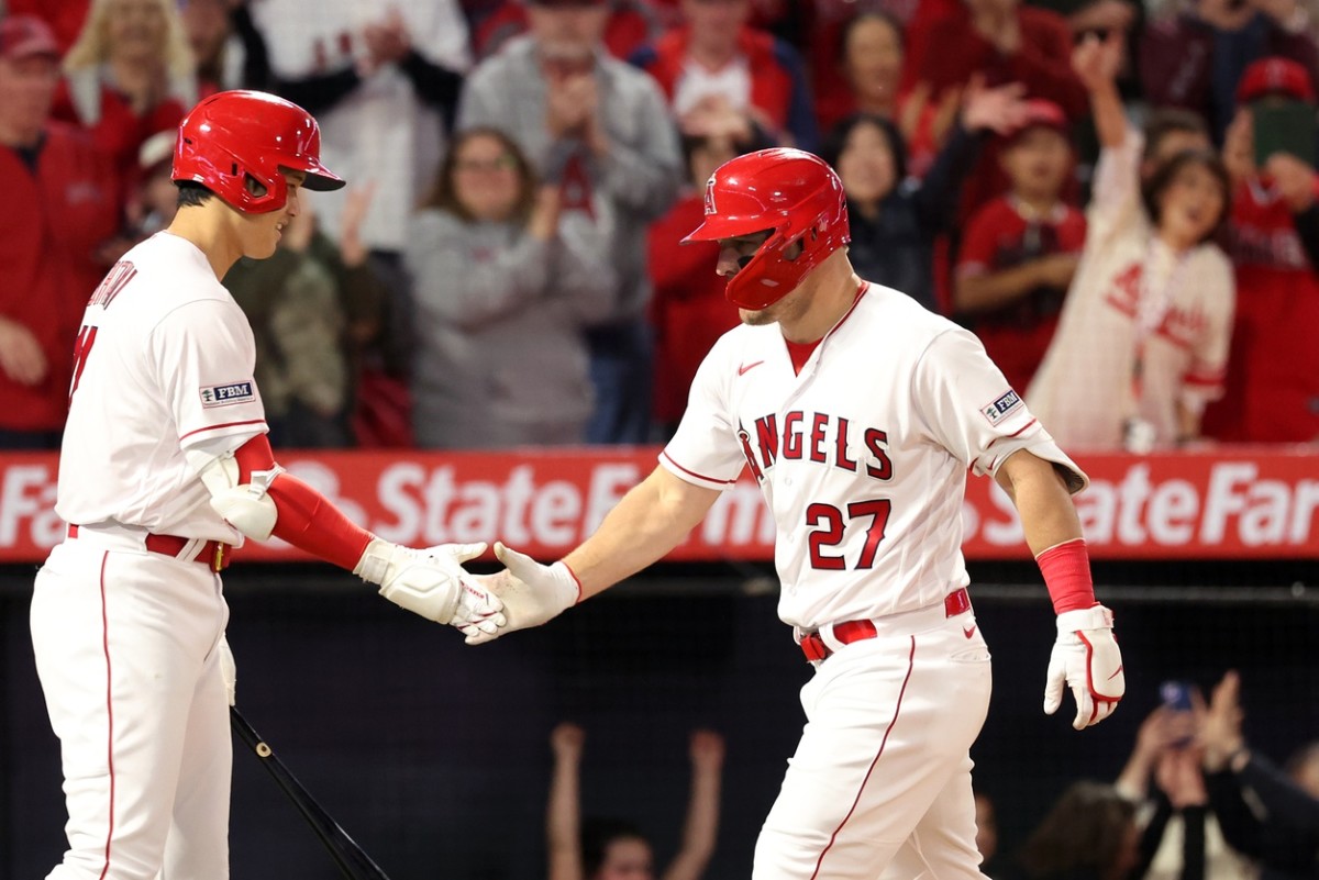 Two Home Runs For Trout, But Angels Still Lose To Giants Two Home Runs For Trout, But Angels Still Lose To Giants
