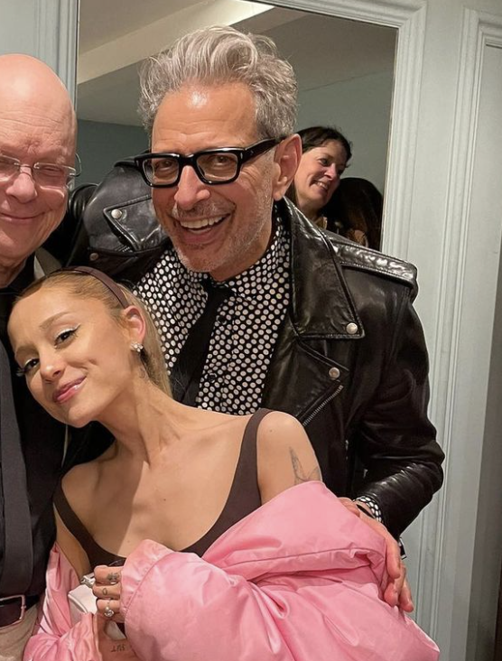 Understanding The Collaboration: Jeff Goldblum, Ariana Grande, And Understanding The Collaboration: Jeff Goldblum, Ariana Grande, And