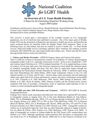 Understanding US Funding Priorities In Transgender-Related Research (Including Animal Models) Understanding US Funding Priorities In Transgender-Related Research (Including Animal Models)
