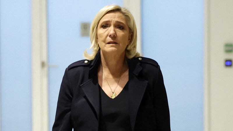 Une Décision Judiciaire Qui A Changé Le Cours De La Vie De Marine Le Pen