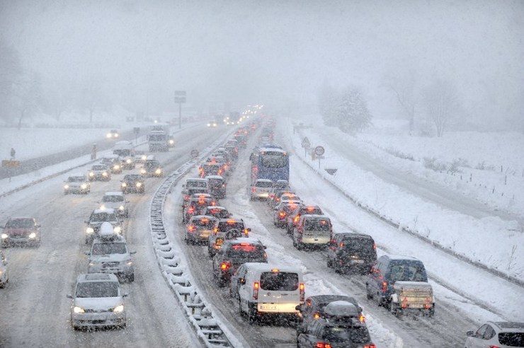 Unexpected Snow In Southern French Alps Due To Recent Storm Unexpected Snow In Southern French Alps Due To Recent Storm
