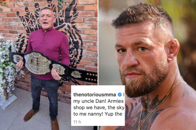 Unreleased Photo: Conor McGregor Pays Tribute To Adam Sandler's Happy Gilmore Unreleased Photo: Conor McGregor Pays Tribute To Adam Sandler's Happy Gilmore