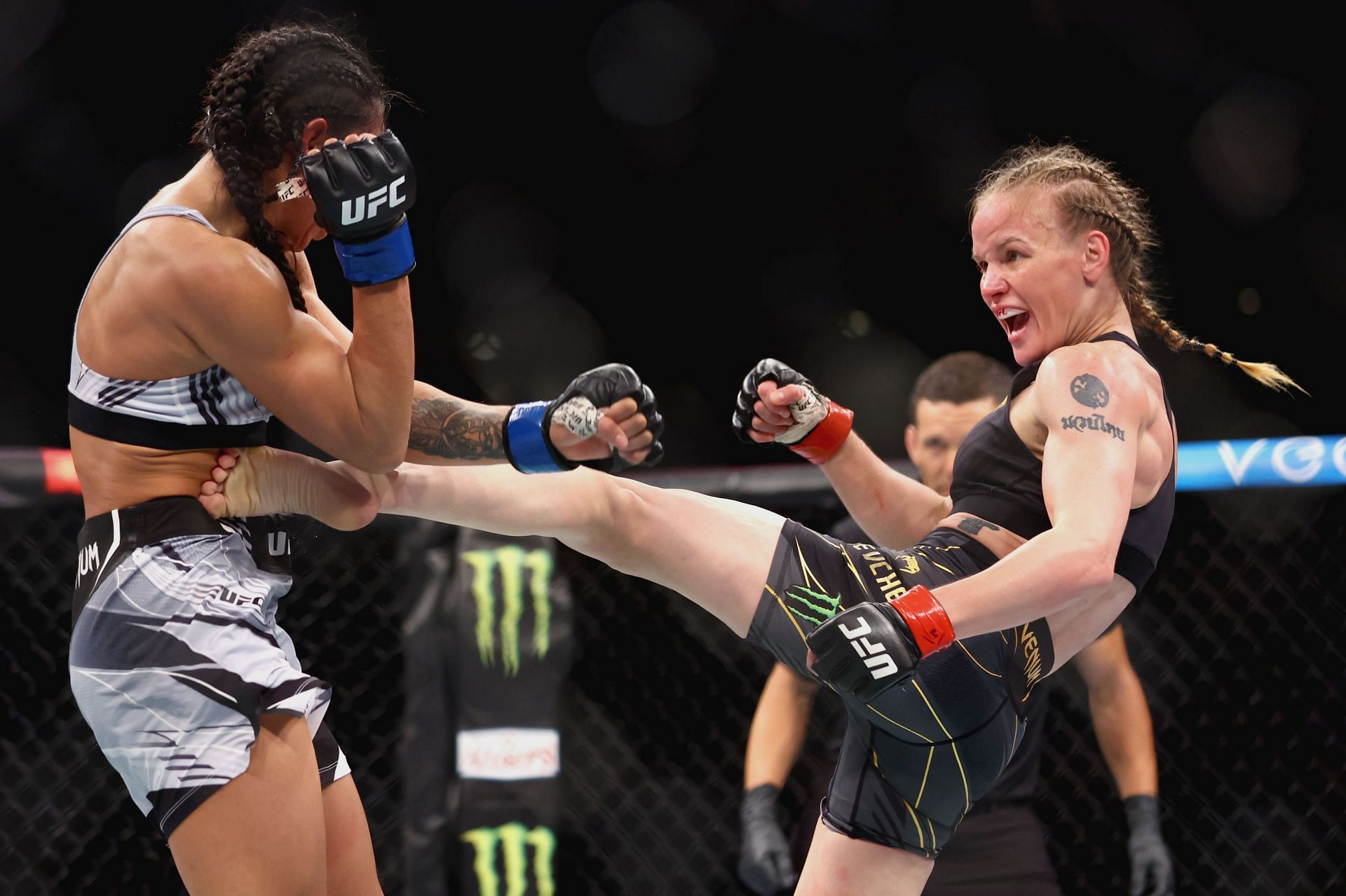 Valentina Shevchenko's Fierce New Dragon-Themed Fight Kit Valentina Shevchenko's Fierce New Dragon-Themed Fight Kit