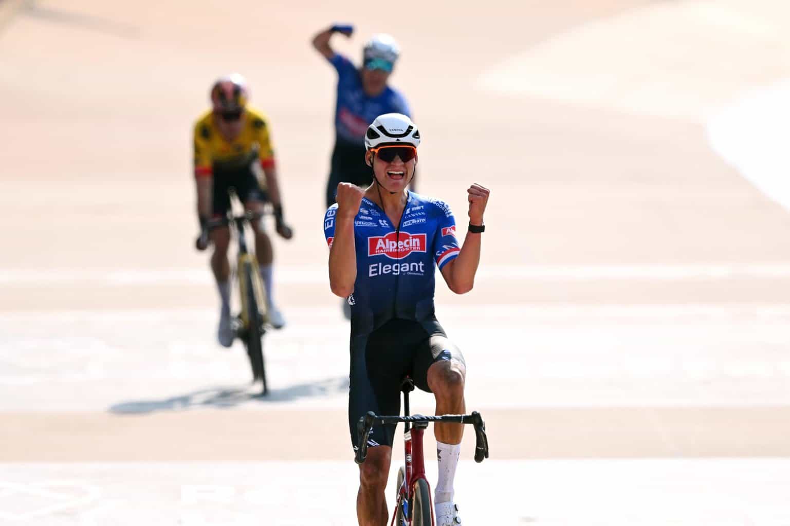 Van Der Poel's Paris-Roubaix: Third Place Finish, Pogacar Lags