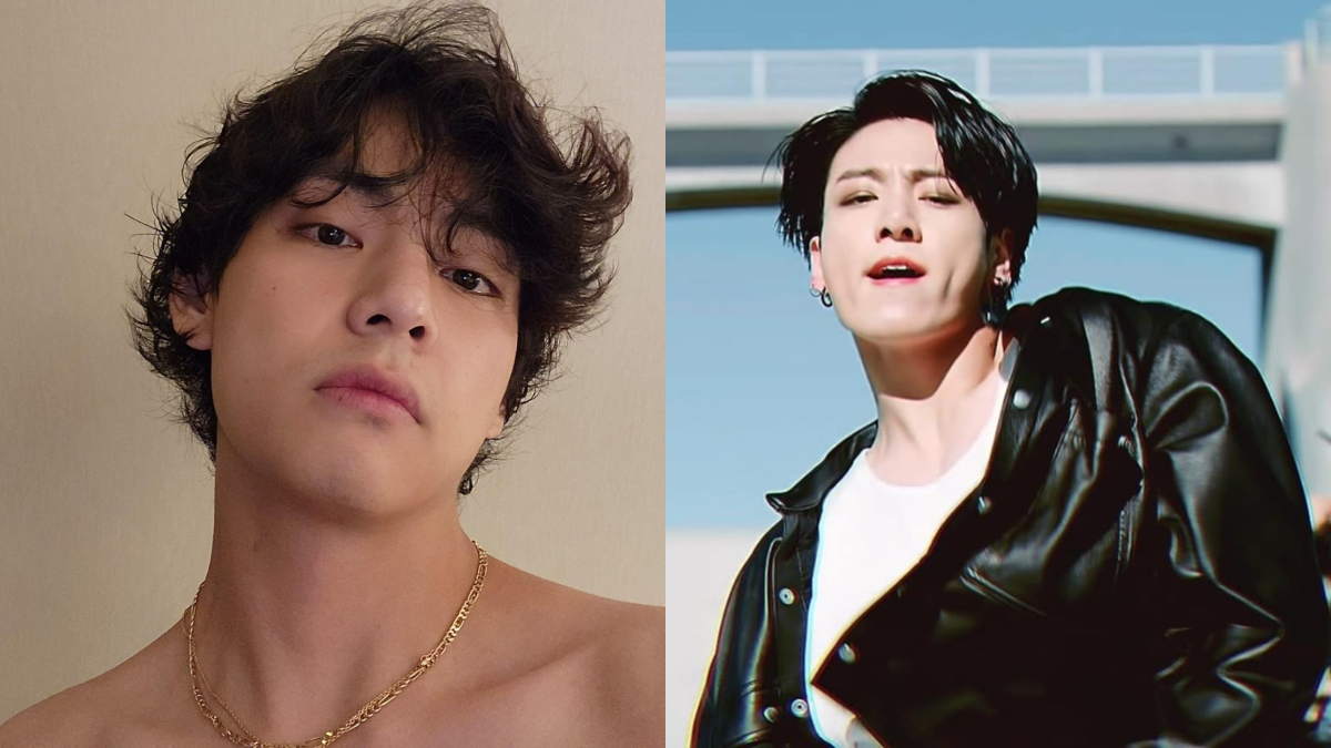 Viral Photos: BTS V And Jungkook Show Off Impressive Physiques After Military Service Viral Photos: BTS V And Jungkook Show Off Impressive Physiques After Military Service