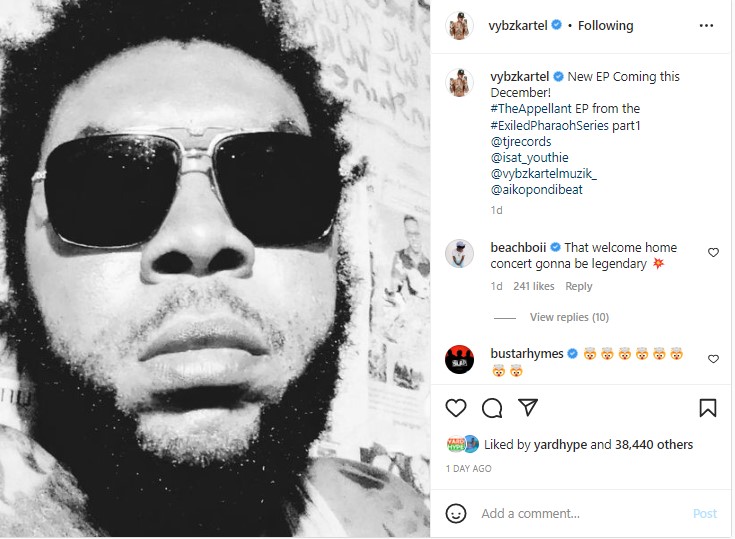 Vybz Kartel Announces NYC Barclay Center Concert - April 2024 Vybz Kartel Announces NYC Barclay Center Concert - April 2024
