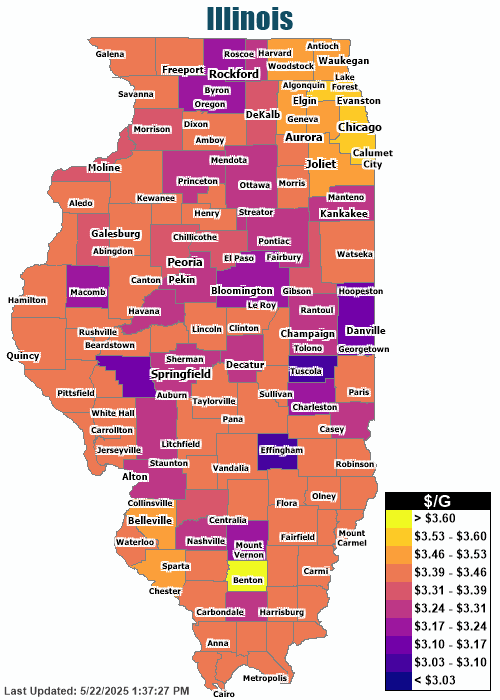 Weekly Virginia Gas Price Decline: GasBuddy Data Weekly Virginia Gas Price Decline: GasBuddy Data
