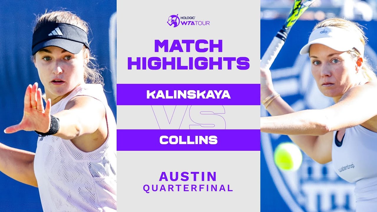 WTA Charleston: Kalinskaya Scores Quarterfinal Victory Against Keys WTA Charleston: Kalinskaya Scores Quarterfinal Victory Against Keys