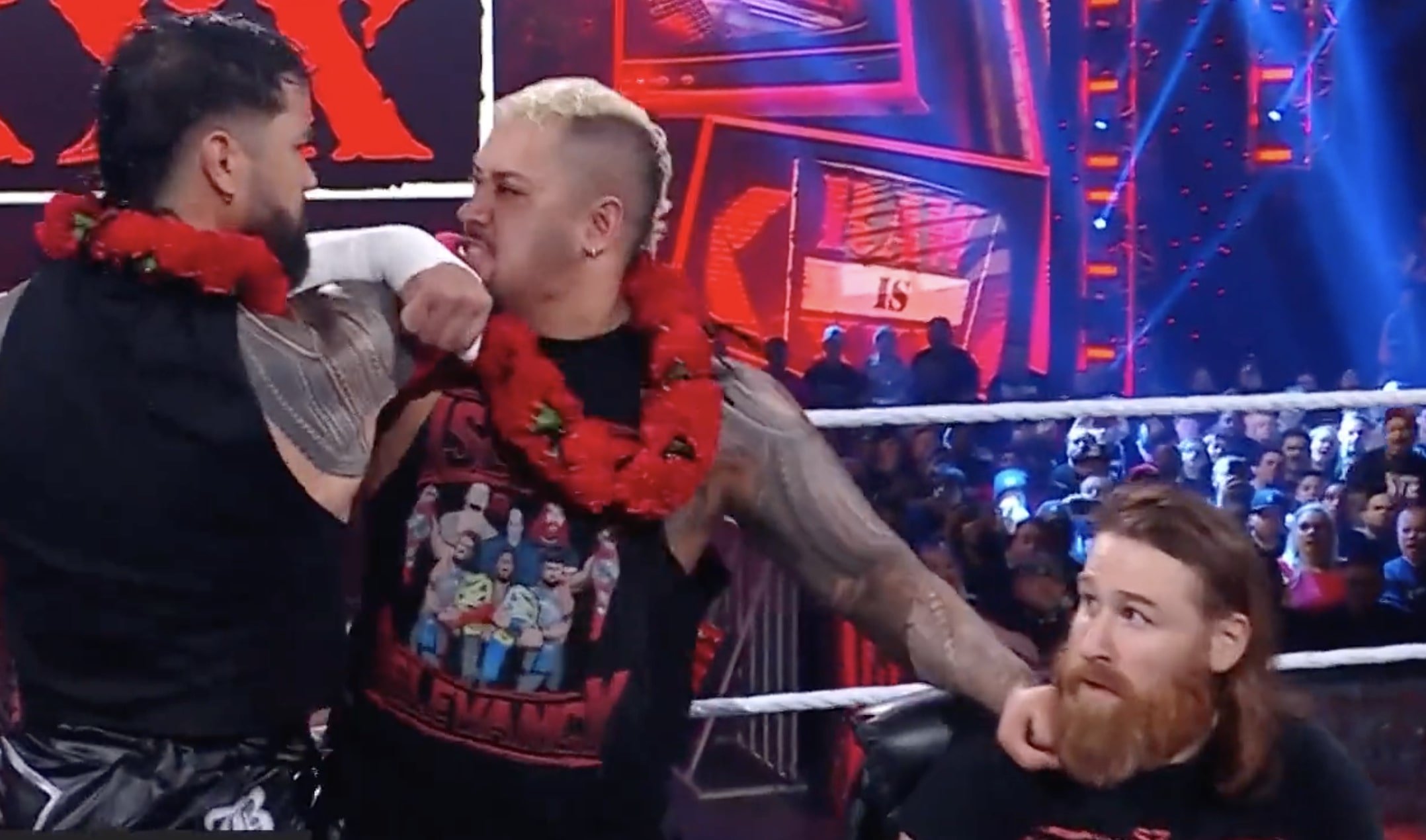 WWE Raw: The Brutal Assault On Sami Zayn By Rollins And Breakker WWE Raw: The Brutal Assault On Sami Zayn By Rollins And Breakker